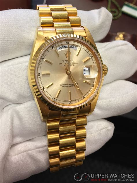 gold rolex day date watch|day date gold rolex price.